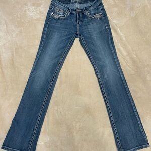 Grace Women's Denim Boot Cut Jeans